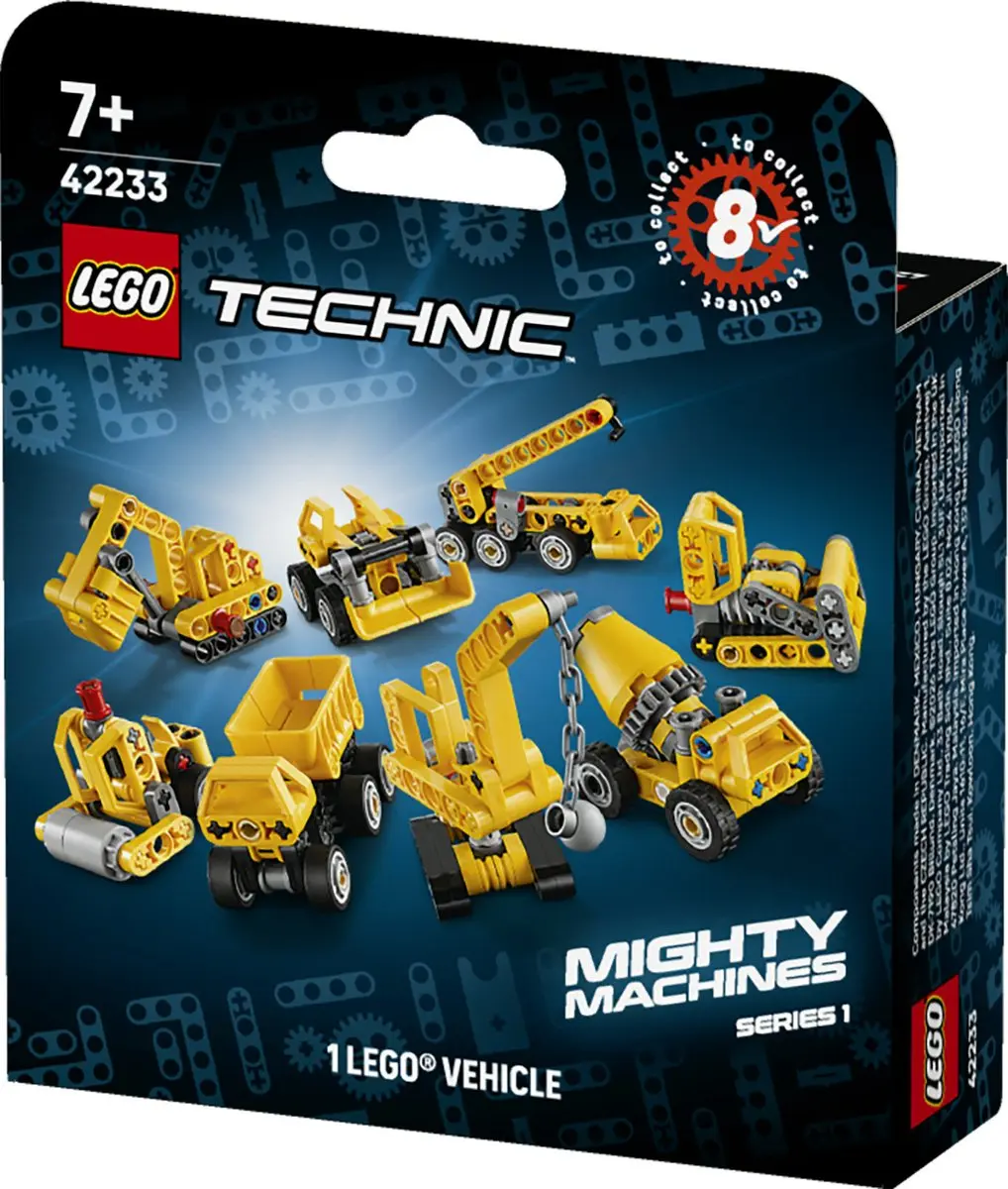LEGO Technic Machtige Machines 42233 Bouwset - 44 Onderdelen - Geel