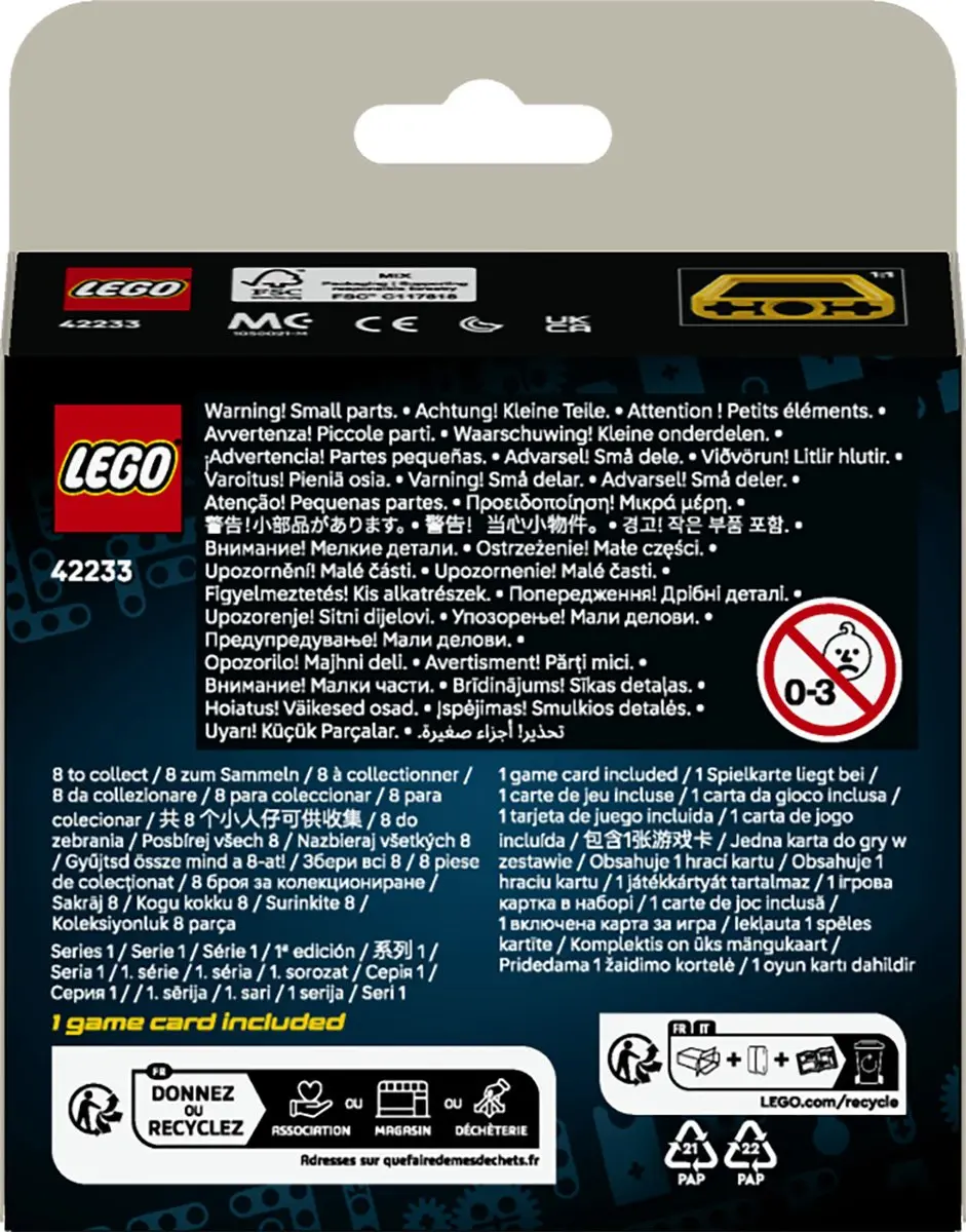 LEGO Technic Machtige Machines 42233 Bouwset - 44 Onderdelen - Geel