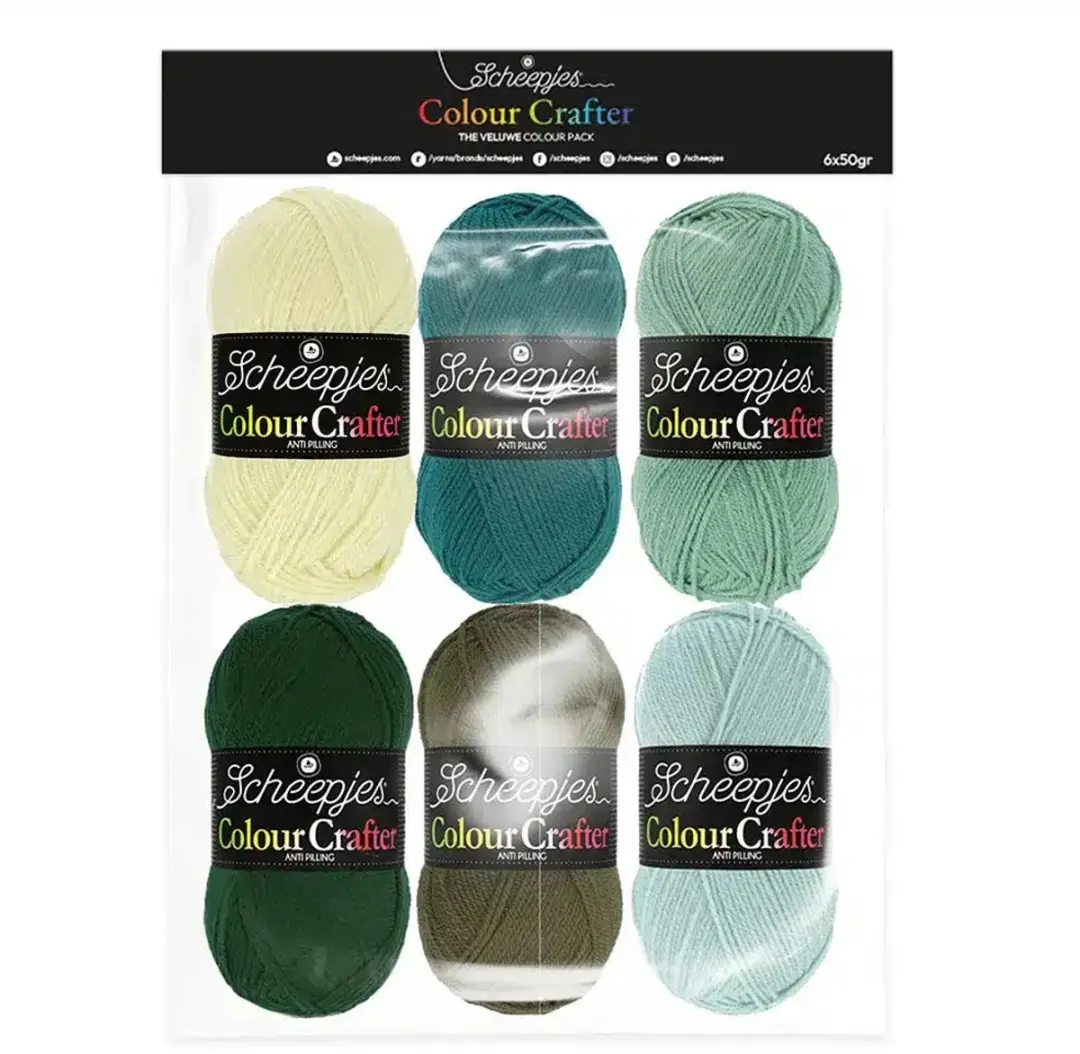 Scheepjes Colour Crafter The Veluwe - 6 Kleuren