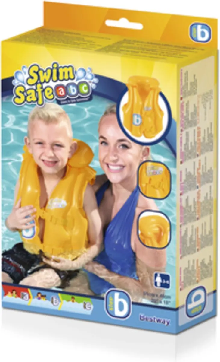 Bestway Swim Safe Zwemtrainer 32034 - Step B - Multicolor - afbeelding 6 van 6