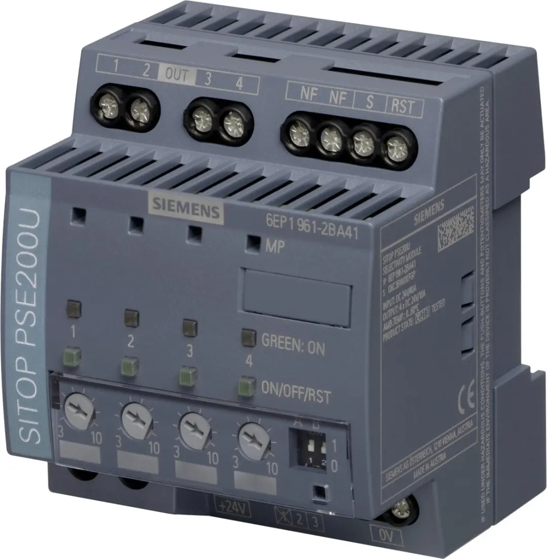 Siemens SITOP PSE200U Selectiviteitsmodule 10A