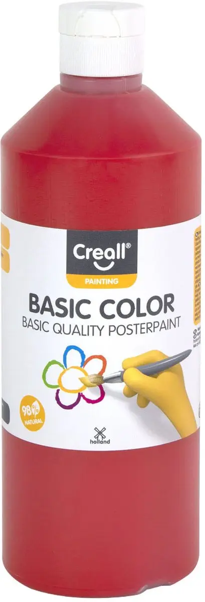 Creall Schoolverf Primair Rood 500ml