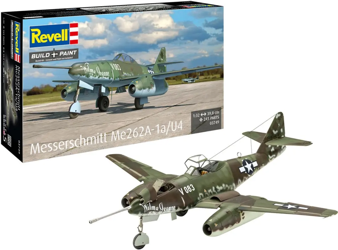 Revell Messerschmitt Me 262A-1a/U4 Modelbouwpakket 1:32