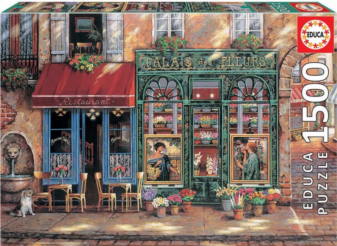 Educa 1500 Palais des fleurs Puzzle - 1500 Stuks - Multikleur