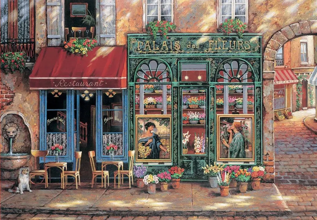 Educa 1500 Palais des fleurs Puzzle