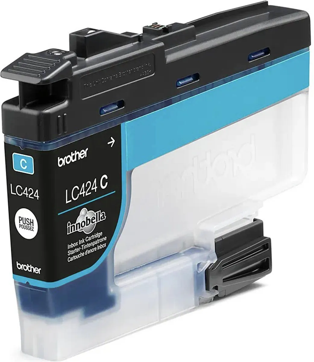 Brother LC-424C Cyaan Inktcartridge - 750 Pagina's
