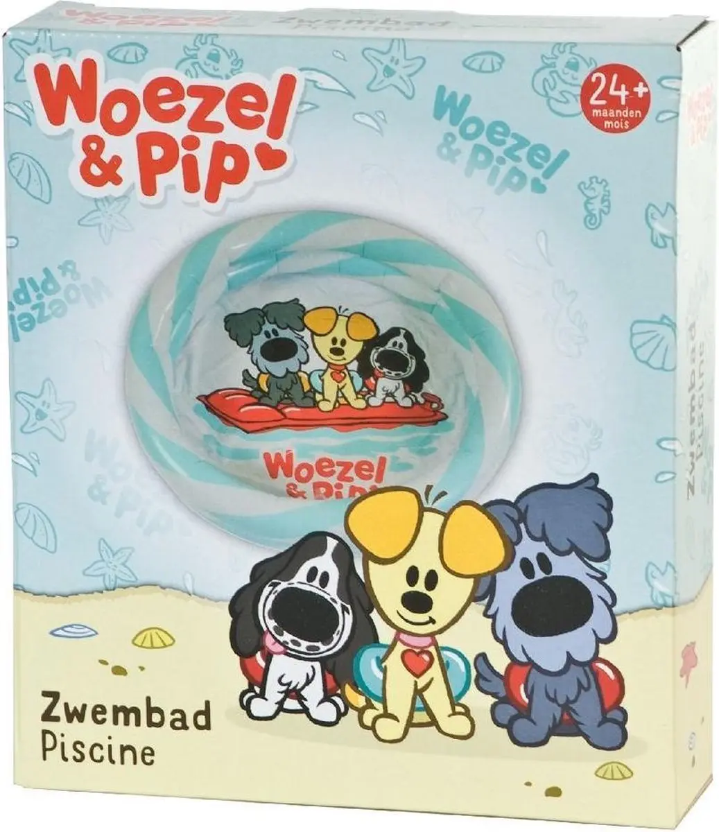 Rubo Toys Woezel en Pip Zwembad 80cm - Aqua
