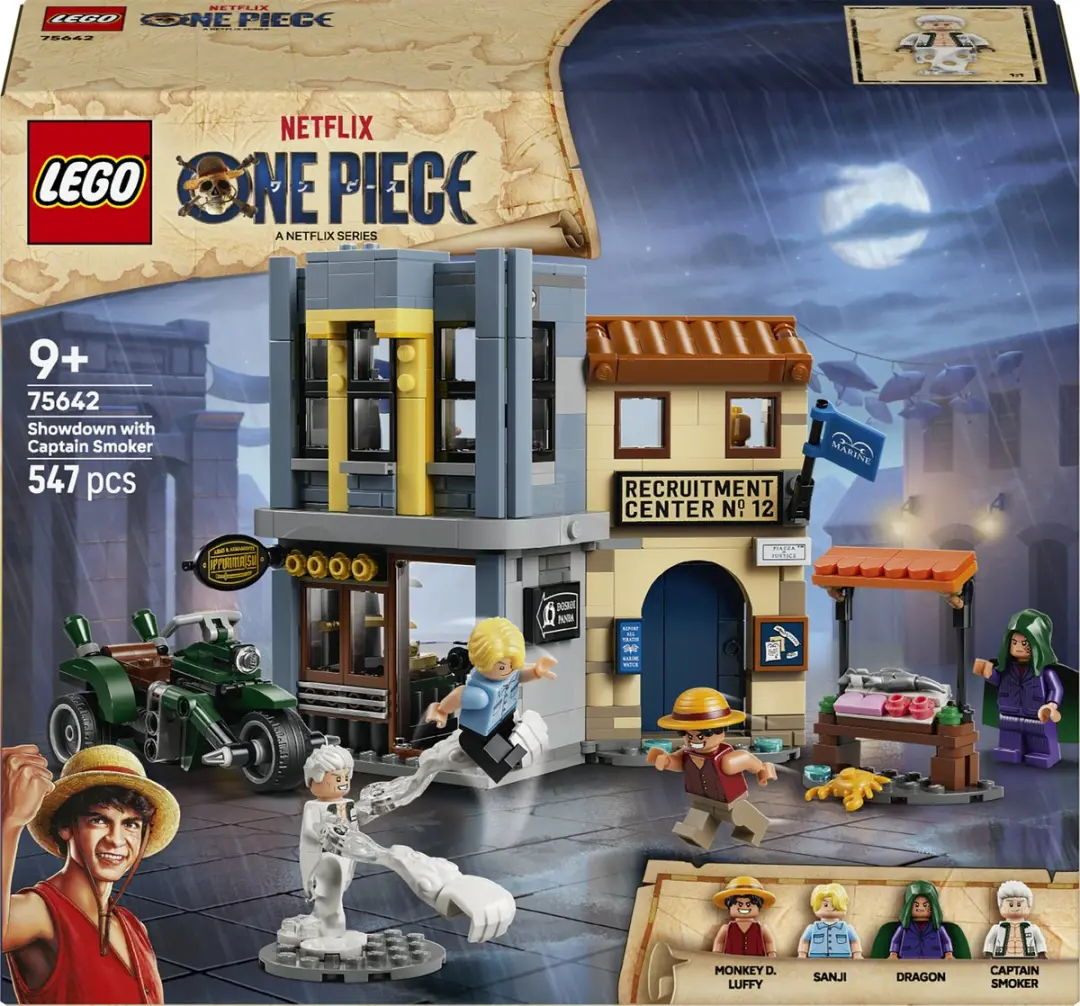 LEGO One Piece Confrontatie Kapitein Smoker 75642