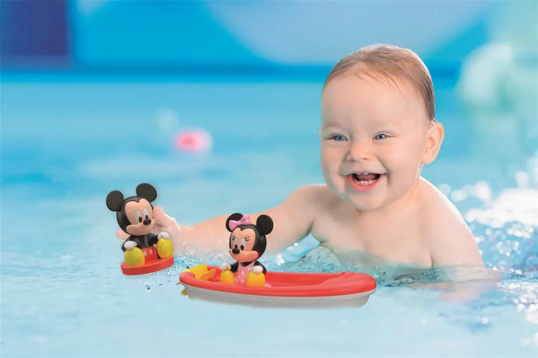 Clementoni Baby Surf Badspeelgoed Set - 6+ Maanden - Multicolor
