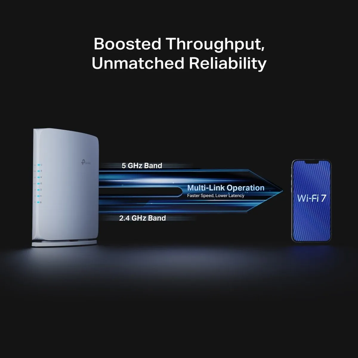 TP-Link Archer BE450 Router - WiFi 7 - 7200 Mbps - Wit