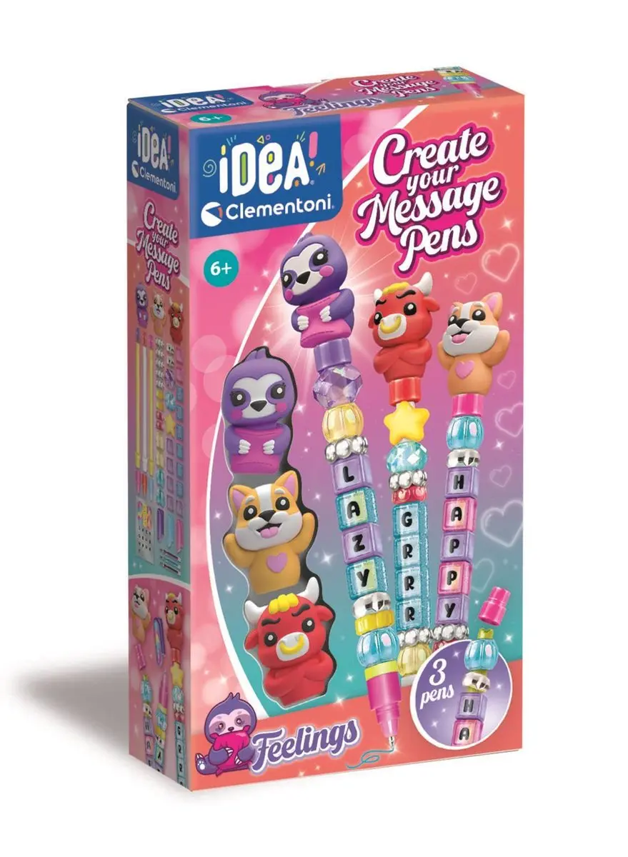 Clementoni Art & Craft Pen Emotion Pen Maken Set - Multi kleuren