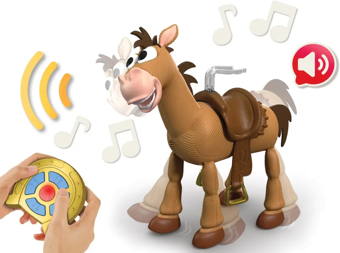 Mattel Disney Pixar Toy Story 5 Giddy-Up Bullebeest RC - Meerkleurig