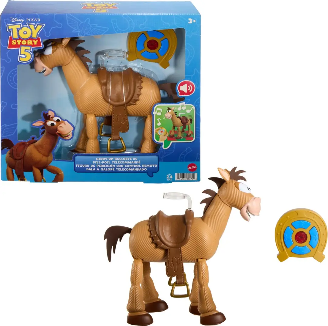 Mattel Disney Pixar Toy Story 5 Giddy-Up Bullebeest RC