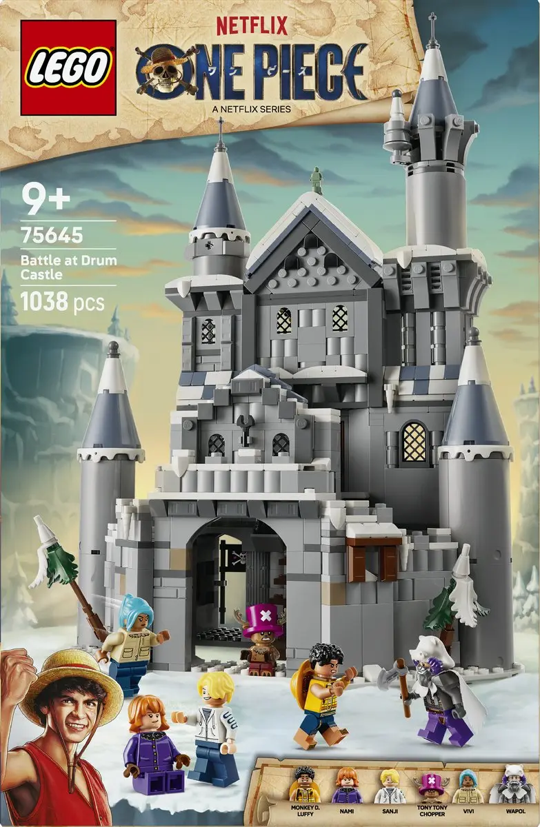 LEGO One Piece Slag bij Kasteel Drum 75645 - 1038 Stukken