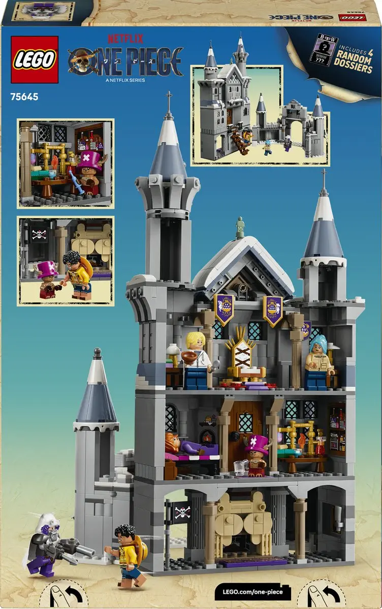 LEGO One Piece Slag bij Kasteel Drum 75645 - 1038 Stukken
