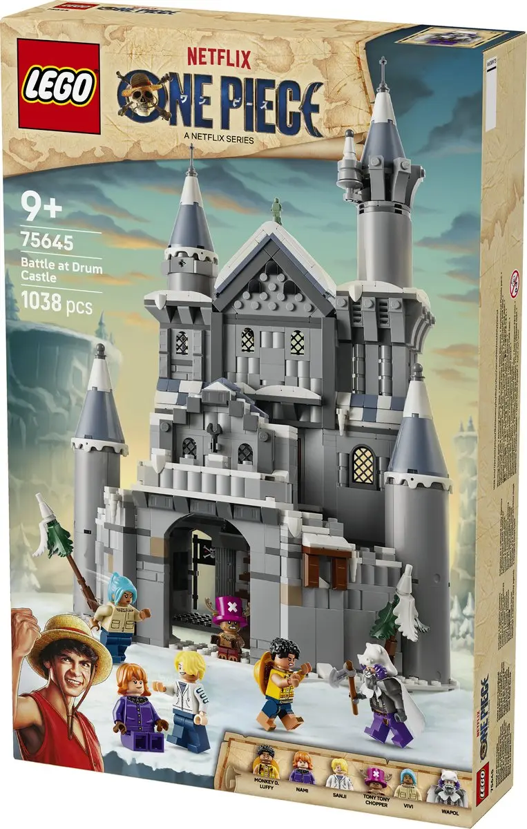 LEGO One Piece Slag bij Kasteel Drum 75645 - 1038 Stukken