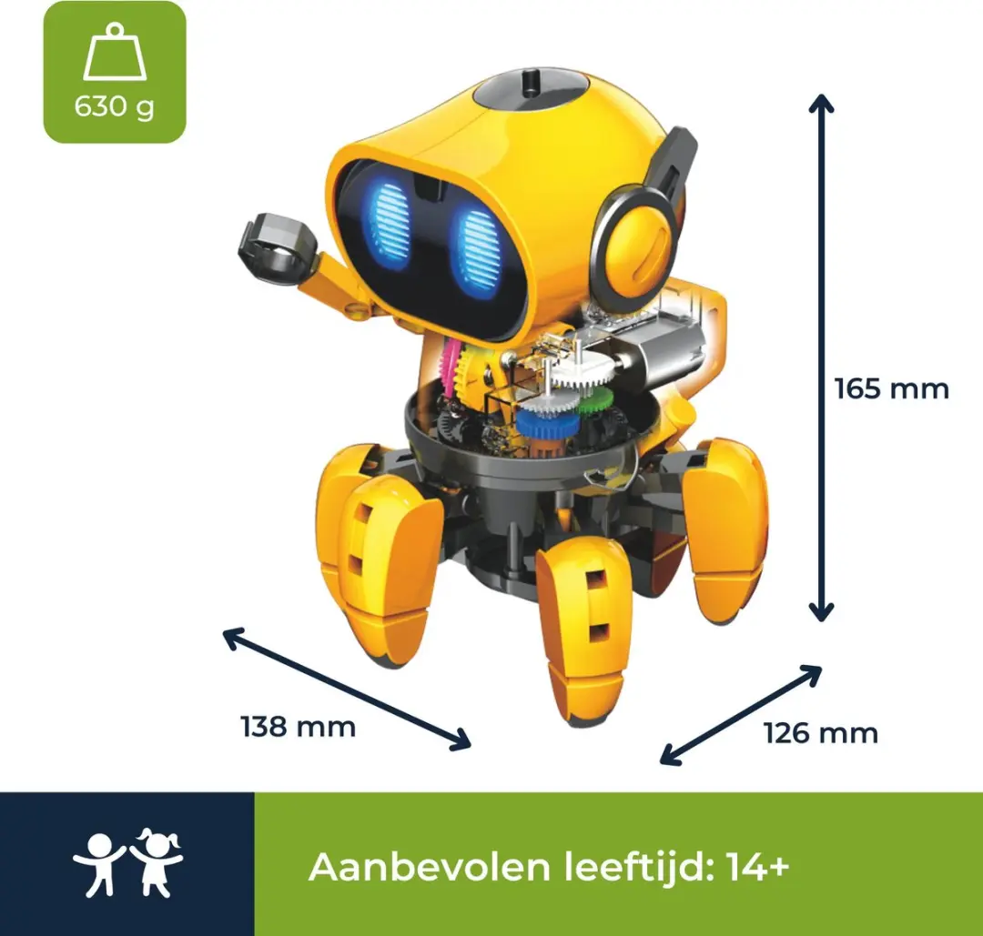Velleman Tobbie De Robot Educatieve Bouwkit KSR18