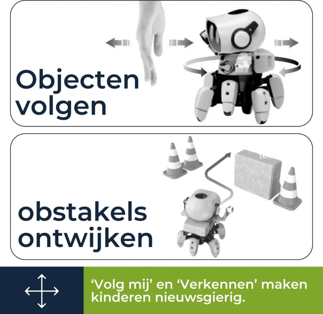 Velleman Tobbie De Robot Educatieve Bouwkit KSR18