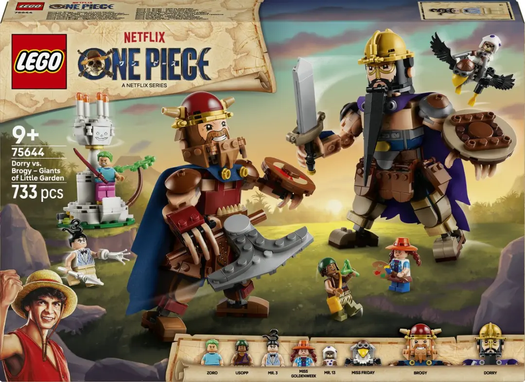 LEGO ONE PIECE Dorry vs. Brogy Reuzen 75644