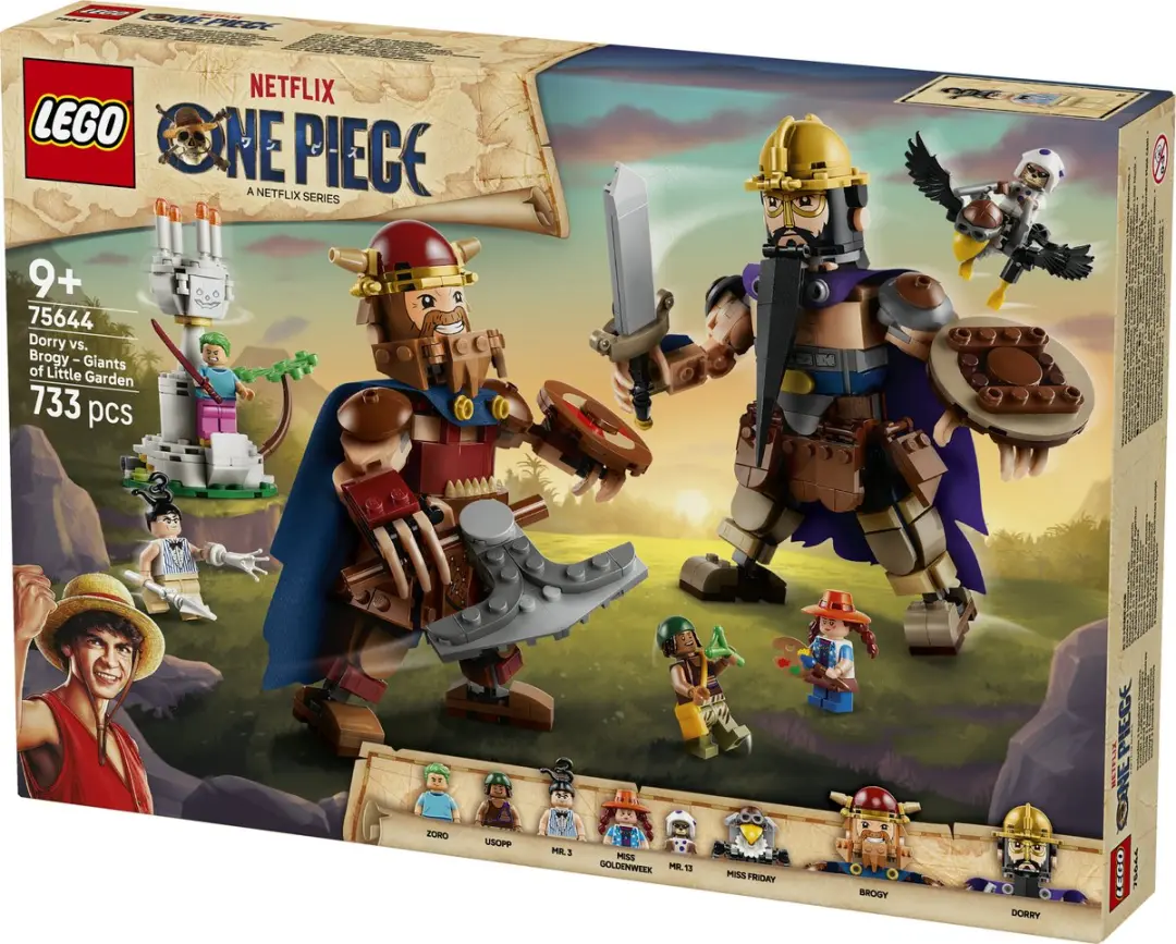 LEGO ONE PIECE Dorry vs. Brogy Reuzen 75644 - 733 Stukken