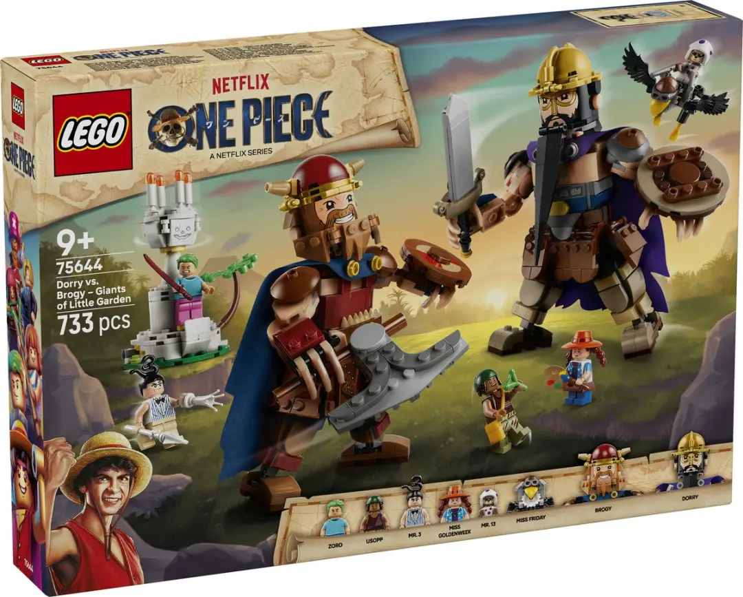 LEGO ONE PIECE Dorry vs. Brogy Reuzen 75644 - 733 Stukken - afbeelding 6 van 6