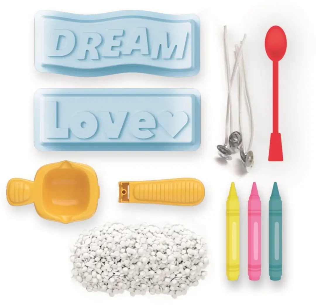 Clementoni Art & Craft Create Your Candles Rainbow - Kaarsen Maken Set - 8+