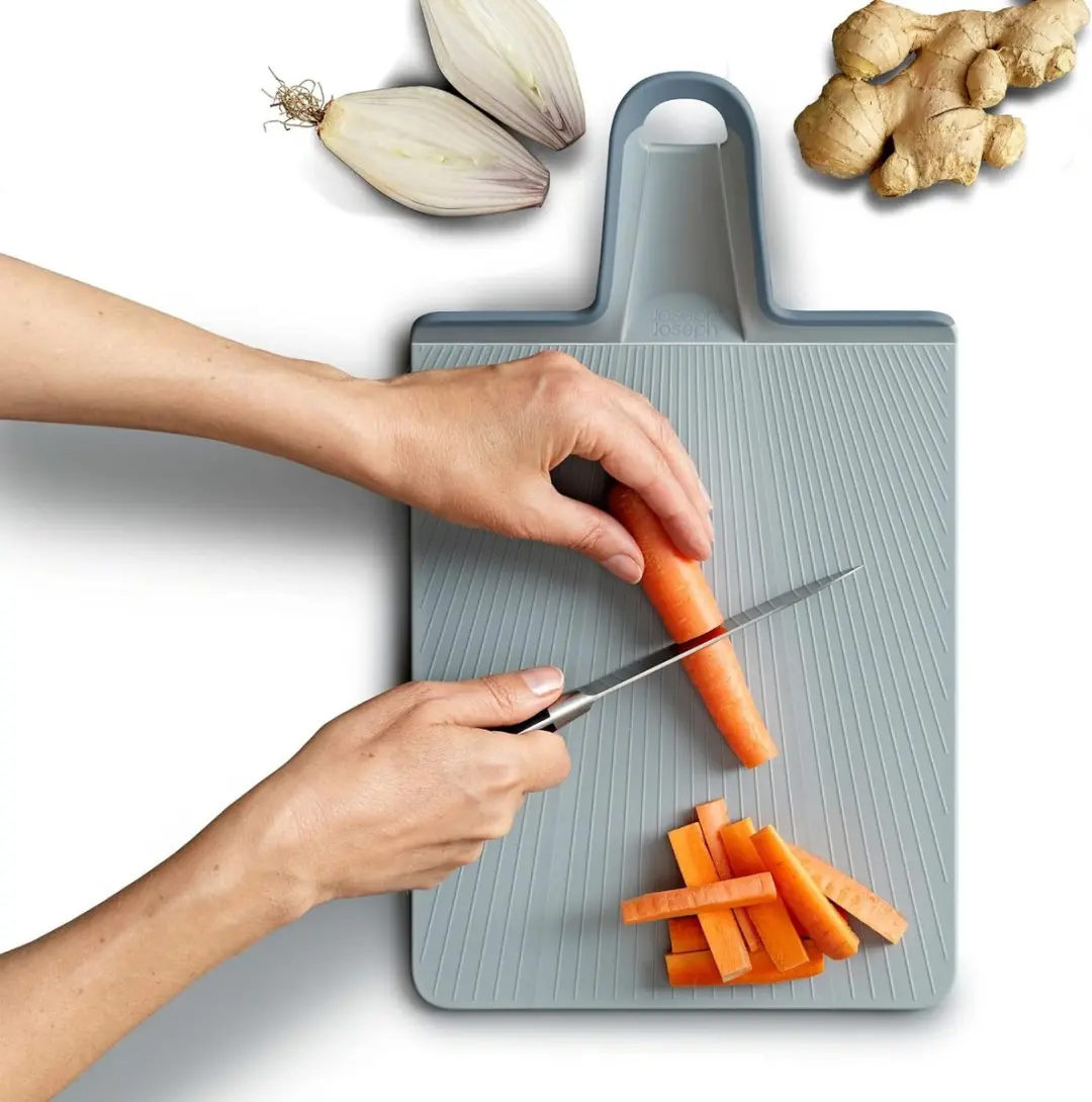Joseph Joseph Chop2Pot Plus Opvouwbare Snijplank - Zwart