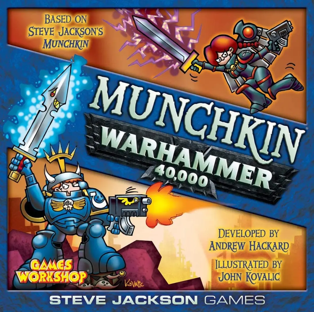 Steve Jackson Games Munchkin Warhammer 40K Bordspel - Engels