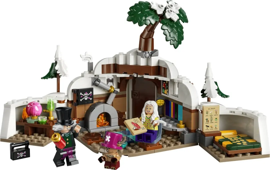 LEGO One Piece De Schuilplaats van Dr. Hiriluk 75641 - 271 Stukken