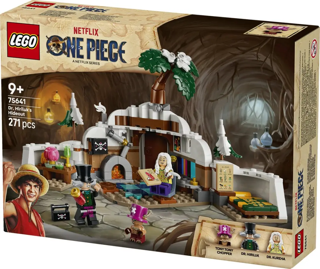 LEGO One Piece De Schuilplaats van Dr. Hiriluk 75641 - 271 Stukken