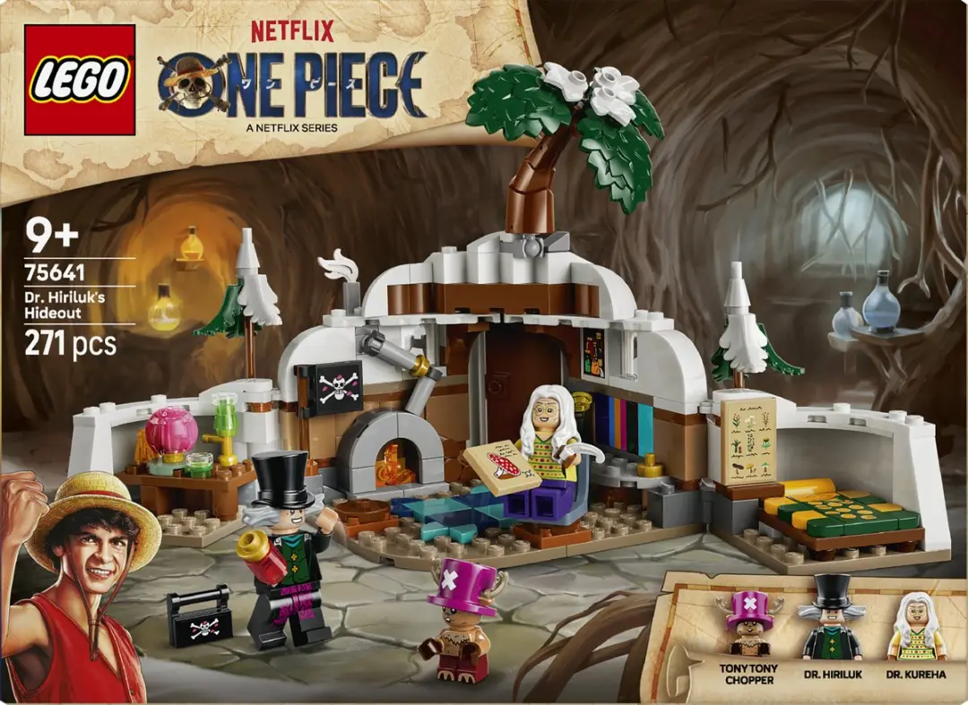 LEGO One Piece De Schuilplaats van Dr. Hiriluk 75641 - 271 Stukken