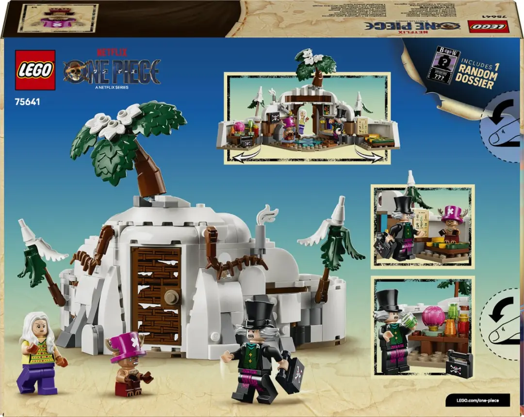 LEGO One Piece De Schuilplaats van Dr. Hiriluk 75641 - 271 Stukken