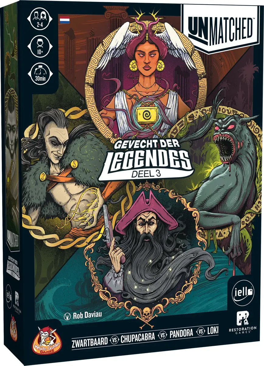 White Goblin Games Unmatched Gevecht der Legenden 3 WGG2541