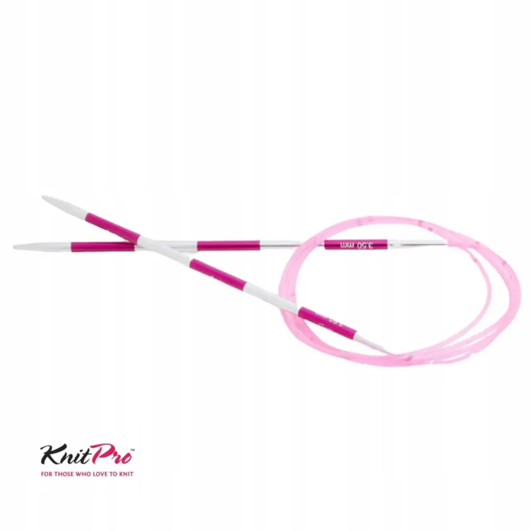 KnitPro SmartStix Breinaalden 10mm x 100cm - Roze
