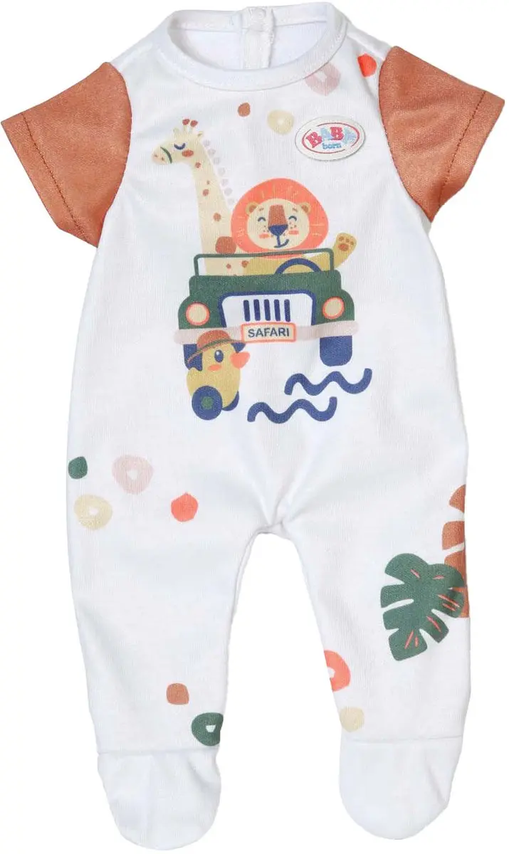 Baby Born Romper Jungle 36cm - Meerkleurig - afbeelding 6 van 6
