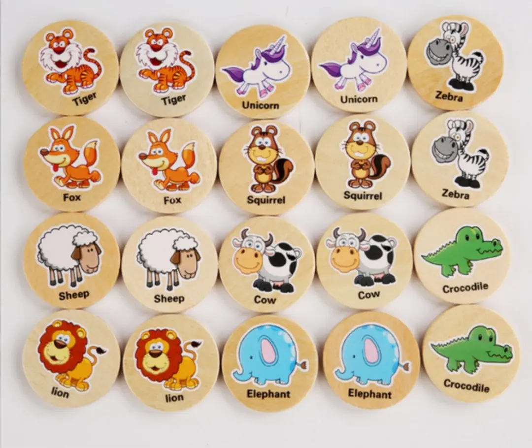 Wooden Toys Houten Memoryspel 20-delig
