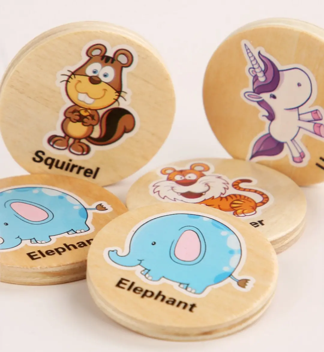 Wooden Toys Houten Memoryspel 20-delig - Fruit