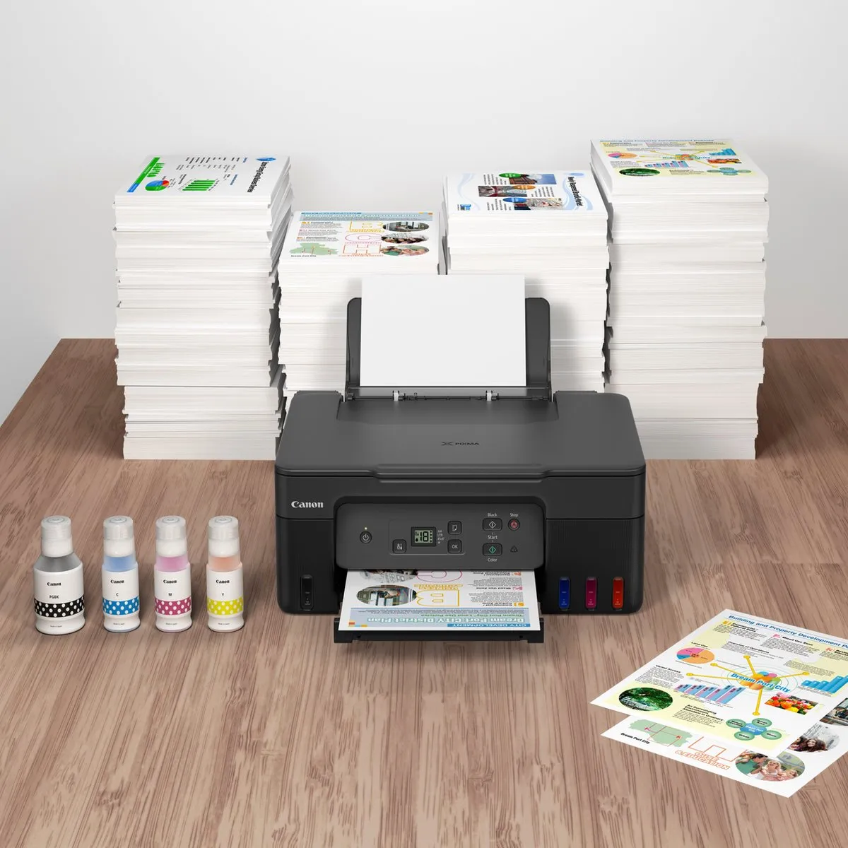 Canon PIXMA G2570 MegaTank All-in-One Inkttankprinter - Zwart
