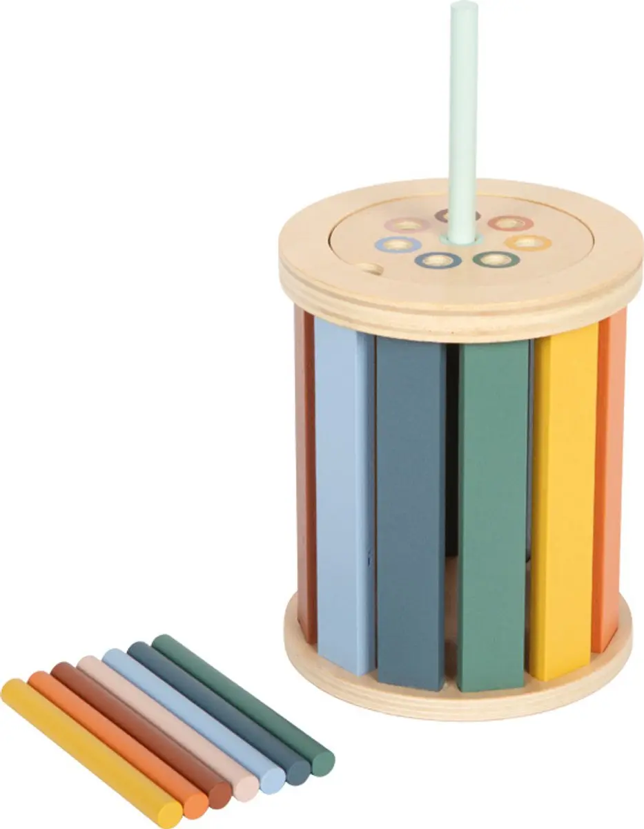 Small Foot Houten Montessori Sorteerspel - 27 Stuks - Multicolor