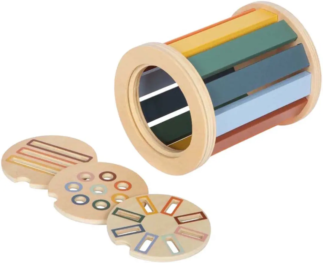 Small Foot Houten Montessori Sorteerspel - 27 Stuks - Multicolor