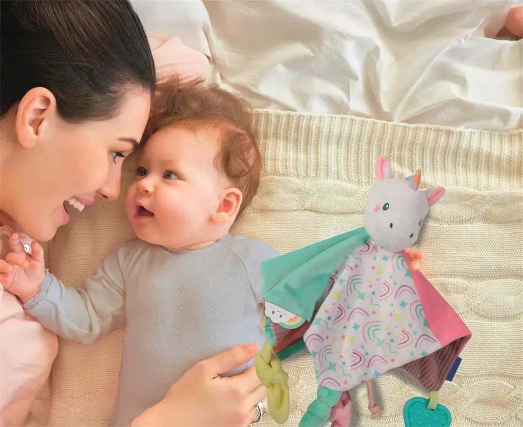 Clementoni Baby Comforter Eenhoorn Multikleur