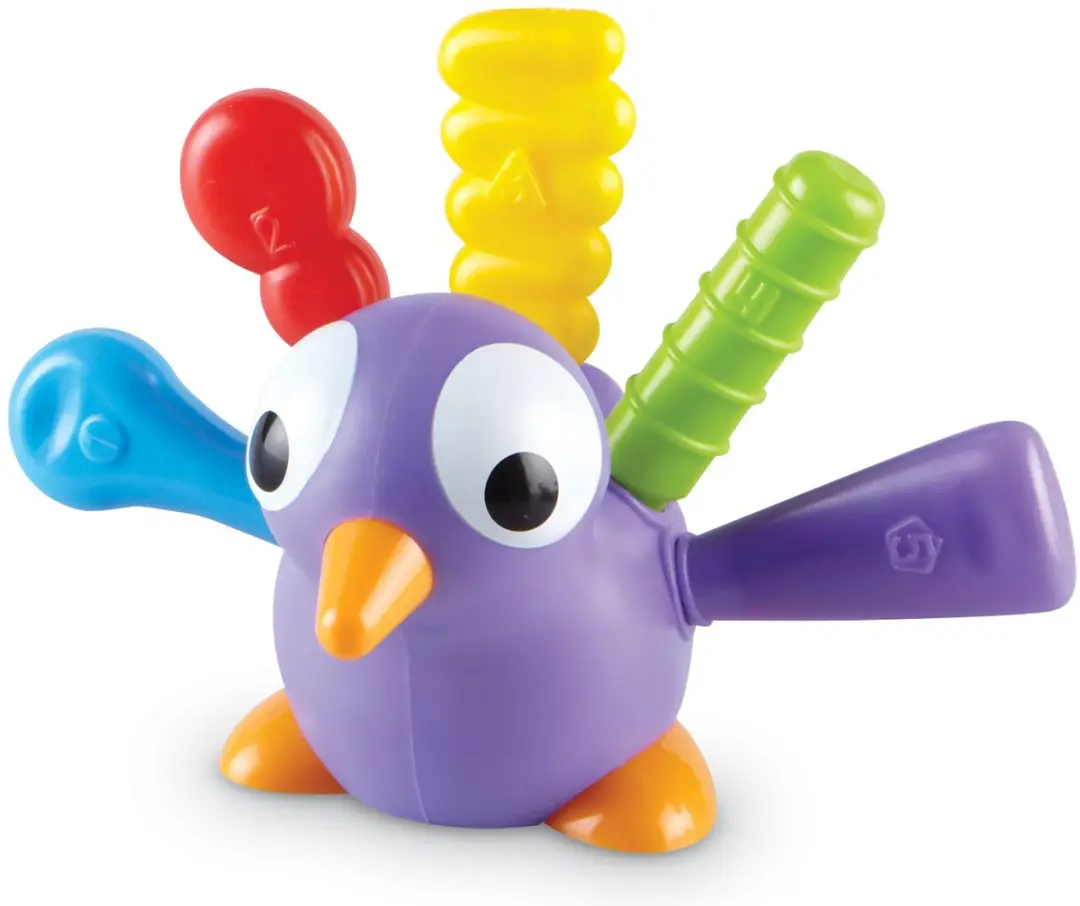 Learning Resources Pedro The Fine Motor Peacock - Multicolor