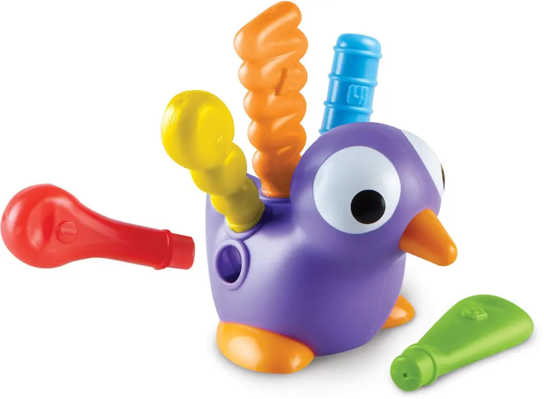 Learning Resources Pedro The Fine Motor Peacock - Multicolor