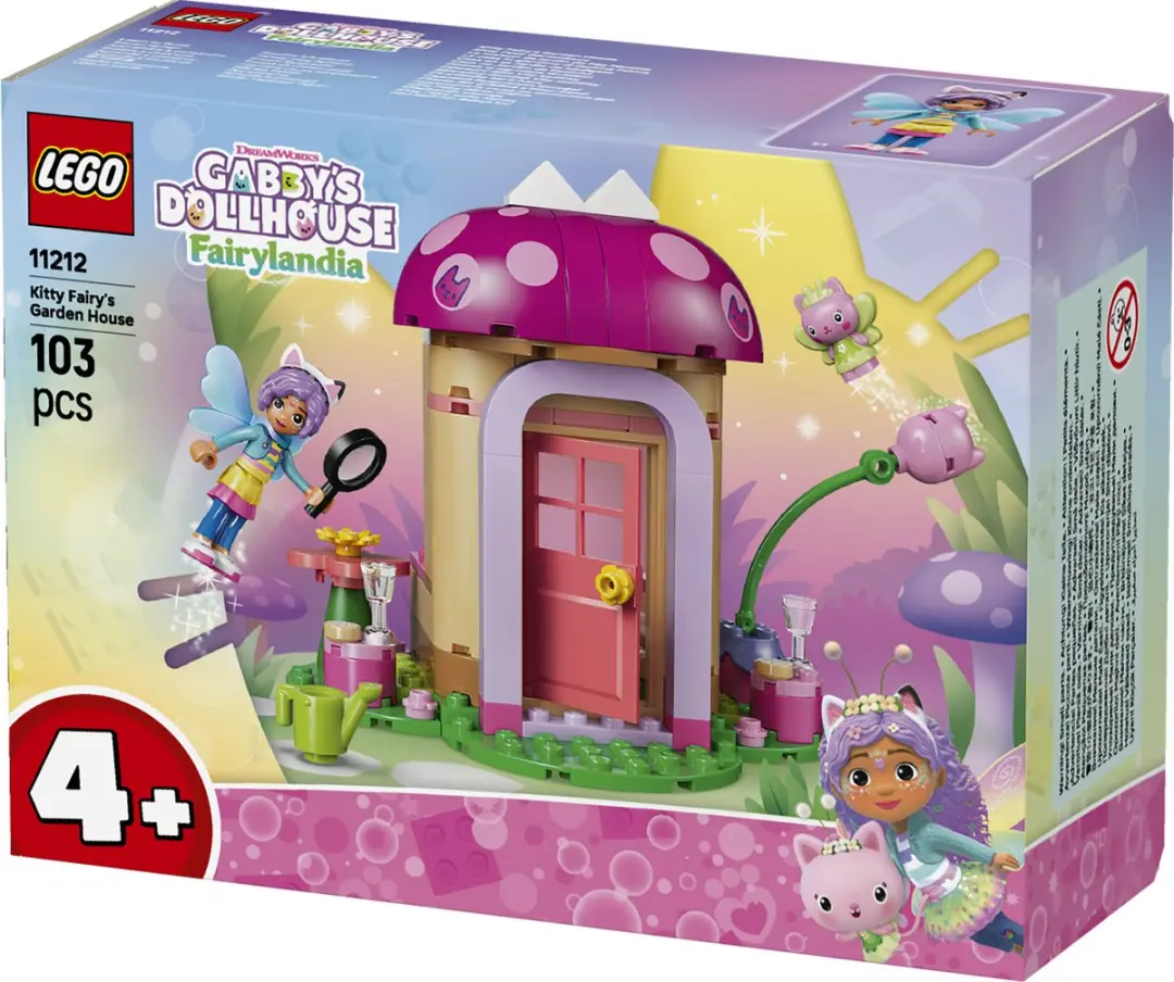 LEGO Gabby's Dollhouse Kitty Fee's Tuinhuisje 11212 - 103 Stukken