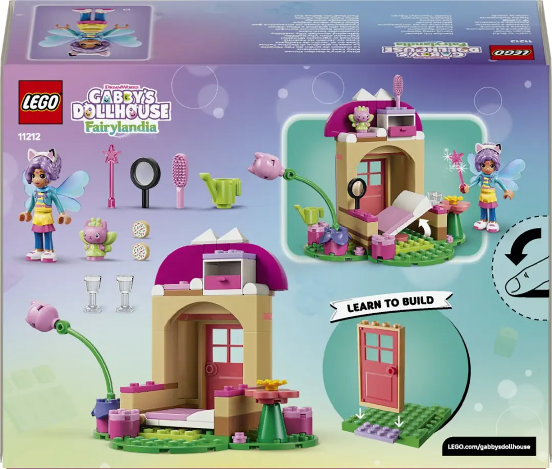 LEGO Gabby's Dollhouse Kitty Fee's Tuinhuisje 11212 - 103 Stukken
