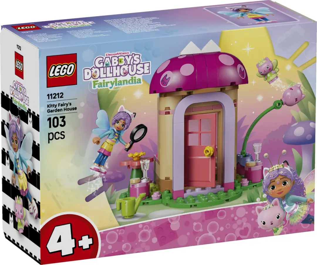 LEGO Gabby's Dollhouse Kitty Fee's Tuinhuisje 11212 - 103 Stukken