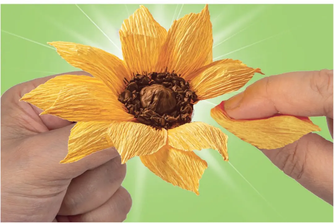 Clementoni Art & Craft Create Your Flowers Zonnebloem - Creatief Speelgoed - Multi kleuren - afbeelding 6 van 6