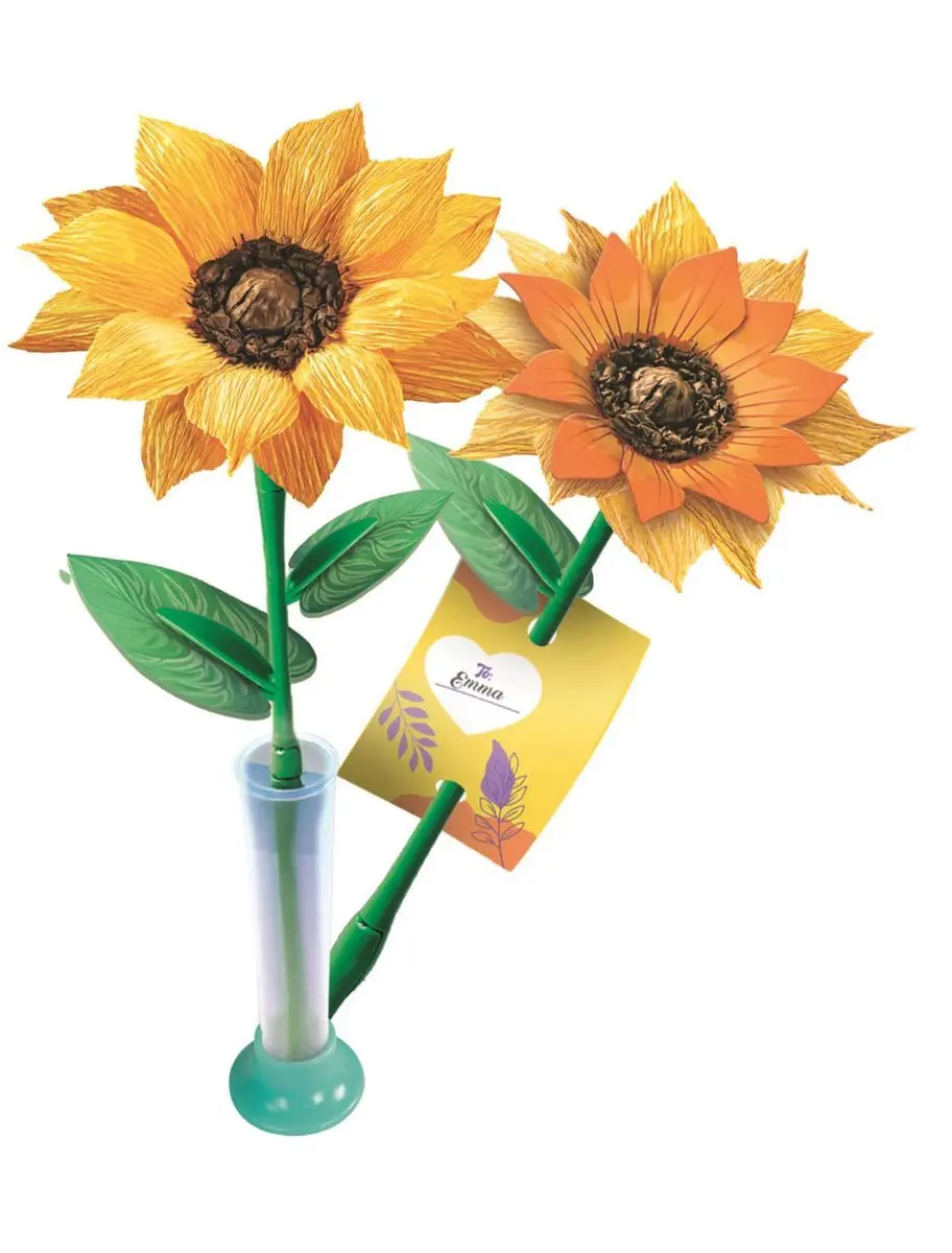 Clementoni Art & Craft Create Your Flowers Zonnebloem - Creatief Speelgoed - Multi kleuren