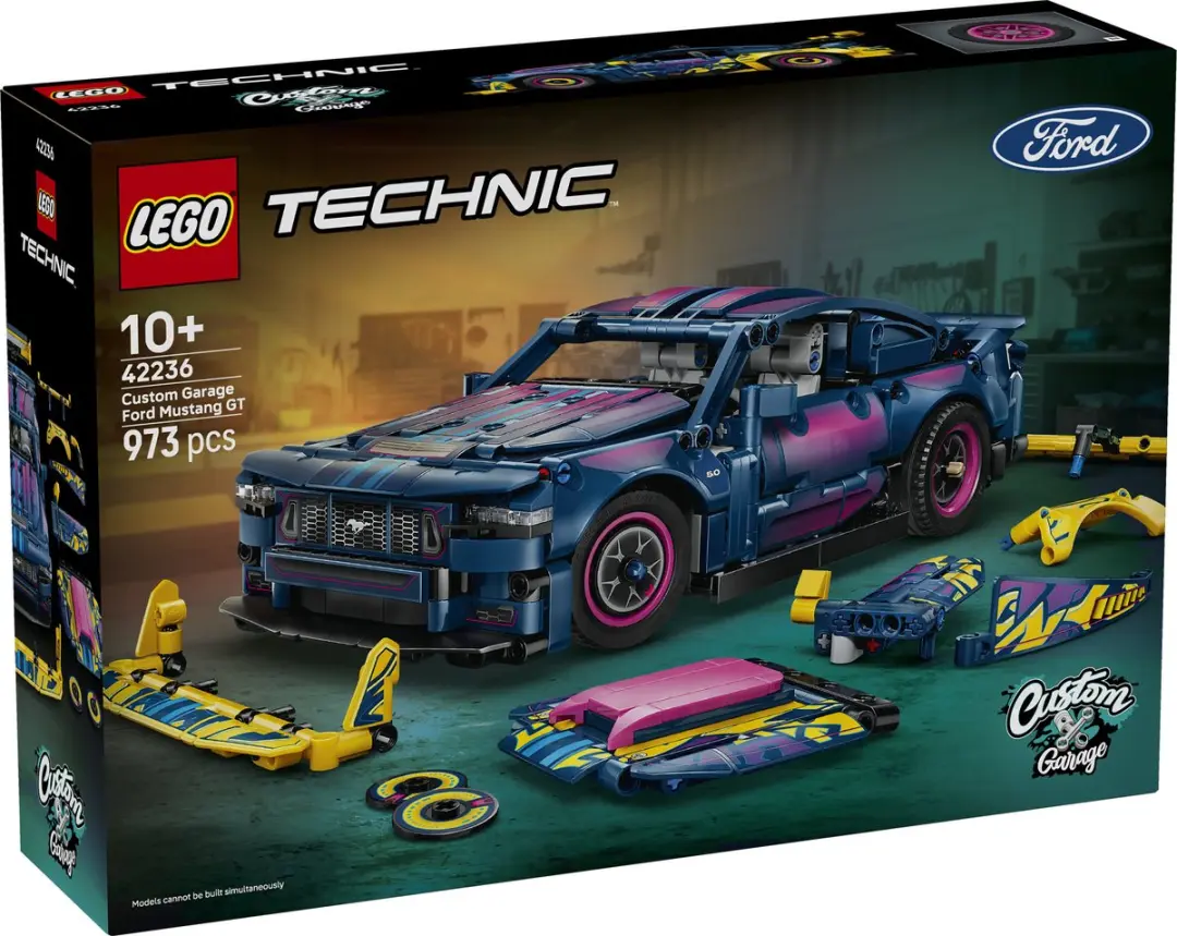 LEGO Technic Ford Mustang GT 42236 - 973 Stukken - Meerkleurig - afbeelding 6 van 6