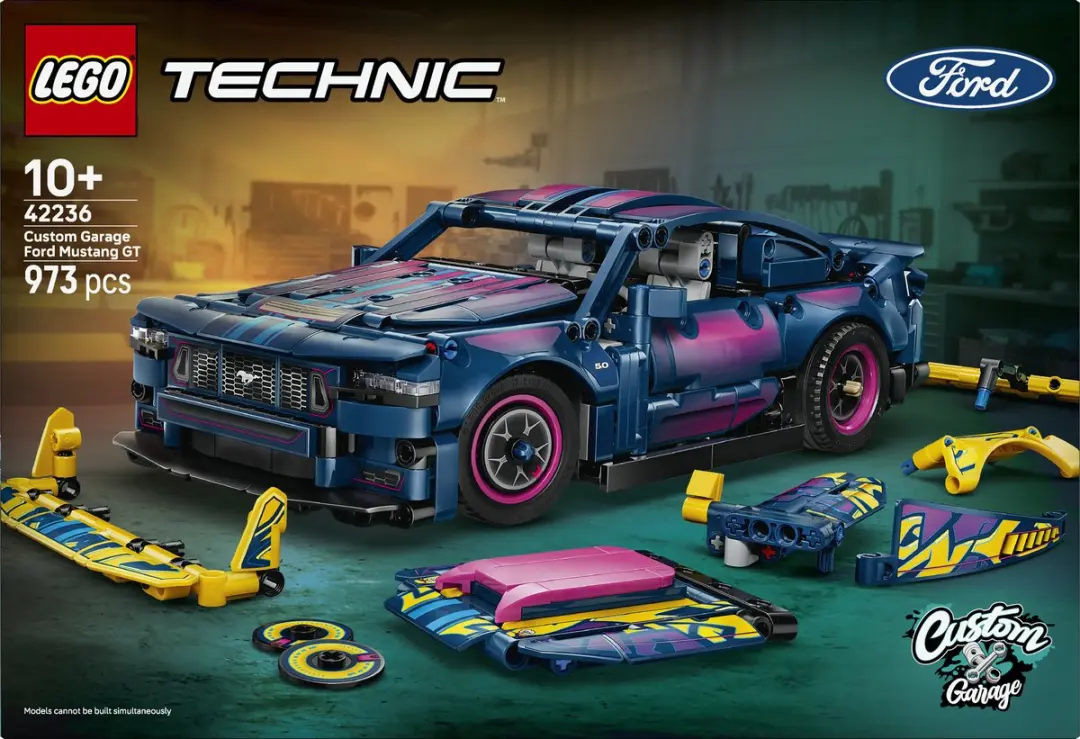 LEGO Technic Ford Mustang GT 42236 - 973 Stukken - Meerkleurig